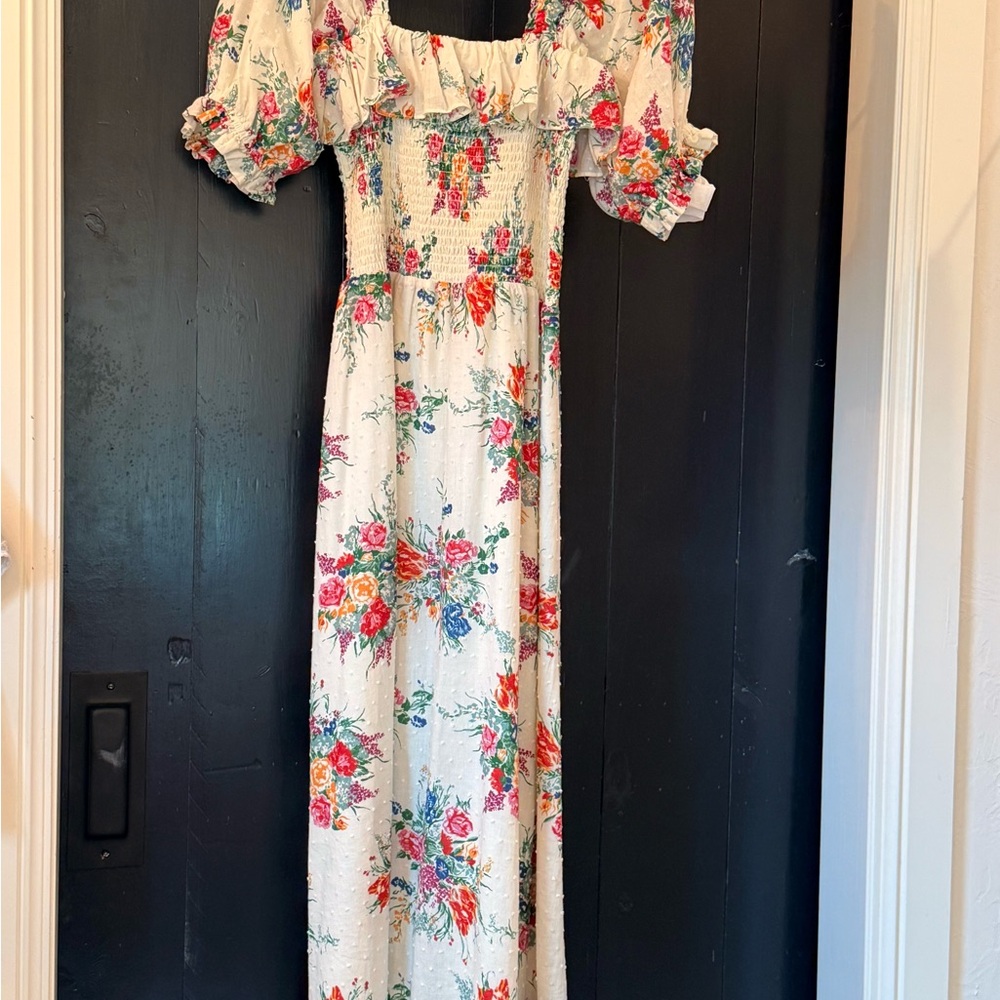 Wayf Floral, Puff Sleeve Sundress